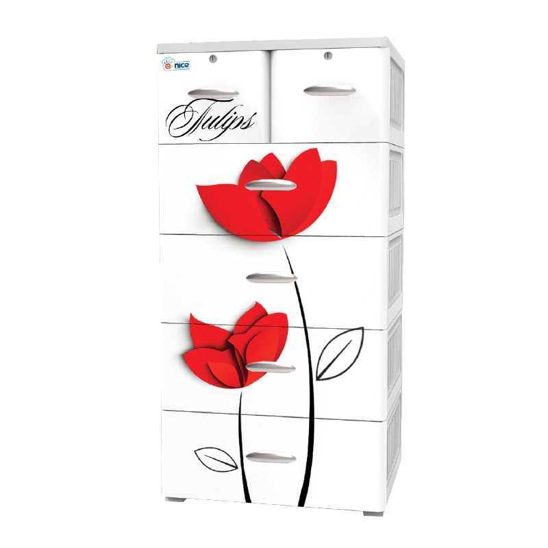 Tủ Nhựa Đại Đồng Tiến Nice T1220-5 Tulip