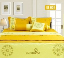 Bộ Chăn Ga Gối Everhome cotton XK ES 651